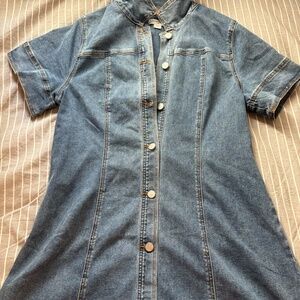 Women's Size L Denim Dress
